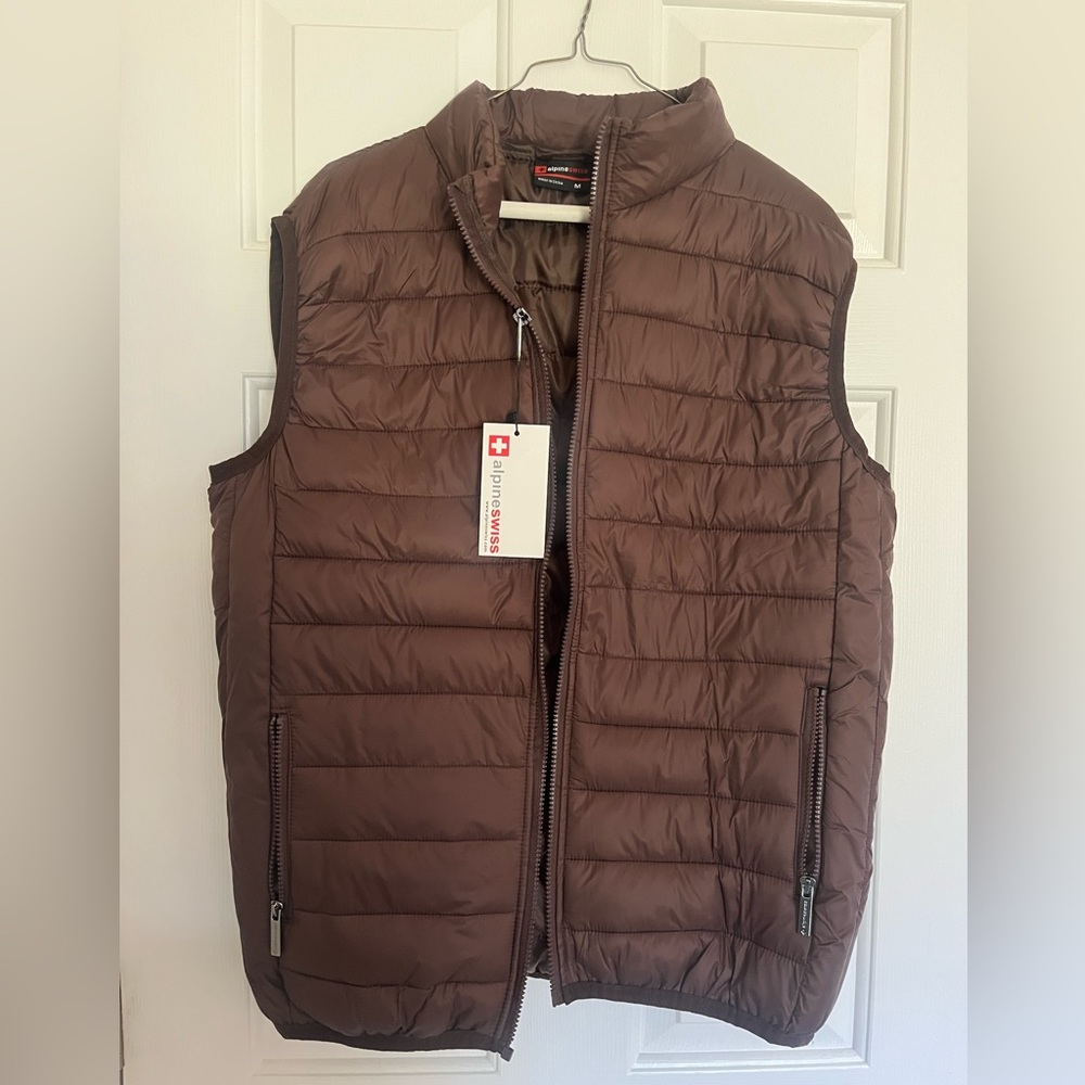 Alpine Swiss Puffer Vest